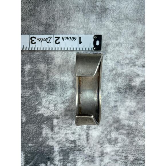 Vtg Carol Felley Navajo Sterling Storyteller Cuff • Mothers & Babies • Signed - Picture 8 of 8